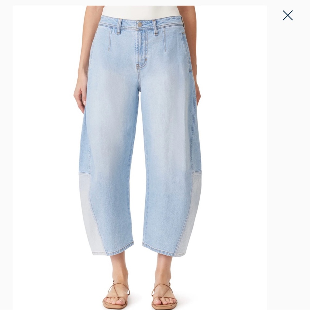 HABITUAL Relaxed Barrel Crop Jeans | Size 25 - Picture 12 of 12